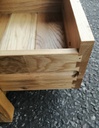 Lovely quality neat oak bookcase with drawers