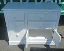 WHITE CHEST / CUPBOARD / SIDEBOARD