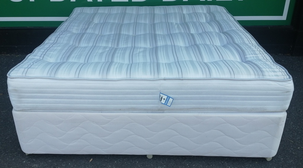 6ft super king  mattress &amp; divan set
