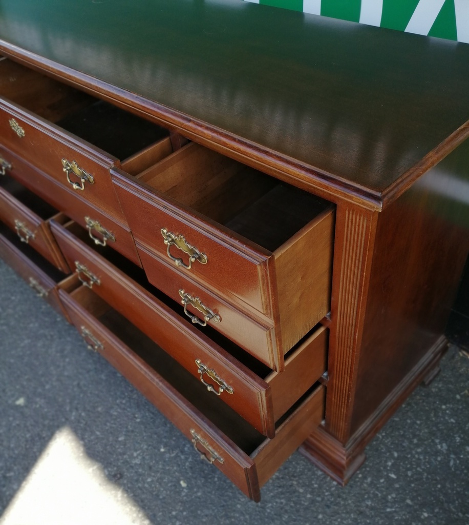 LARGE 7 DRAWER MERCHANT STYLE CHEST