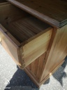 SOLID PINE TRIPLE CUPBOARD DRESSER