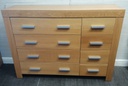 LARGE 8 DRAWER MERCHANT STYLE CHEST