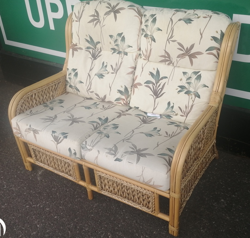 CANE THREE PEICE SUITE