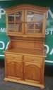 LOVELY NEAT PINE DISPLAY DRESSER