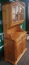 LOVELY NEAT PINE DISPLAY DRESSER