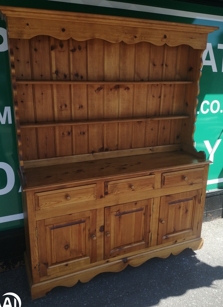 Large Rustic Pine Dresser