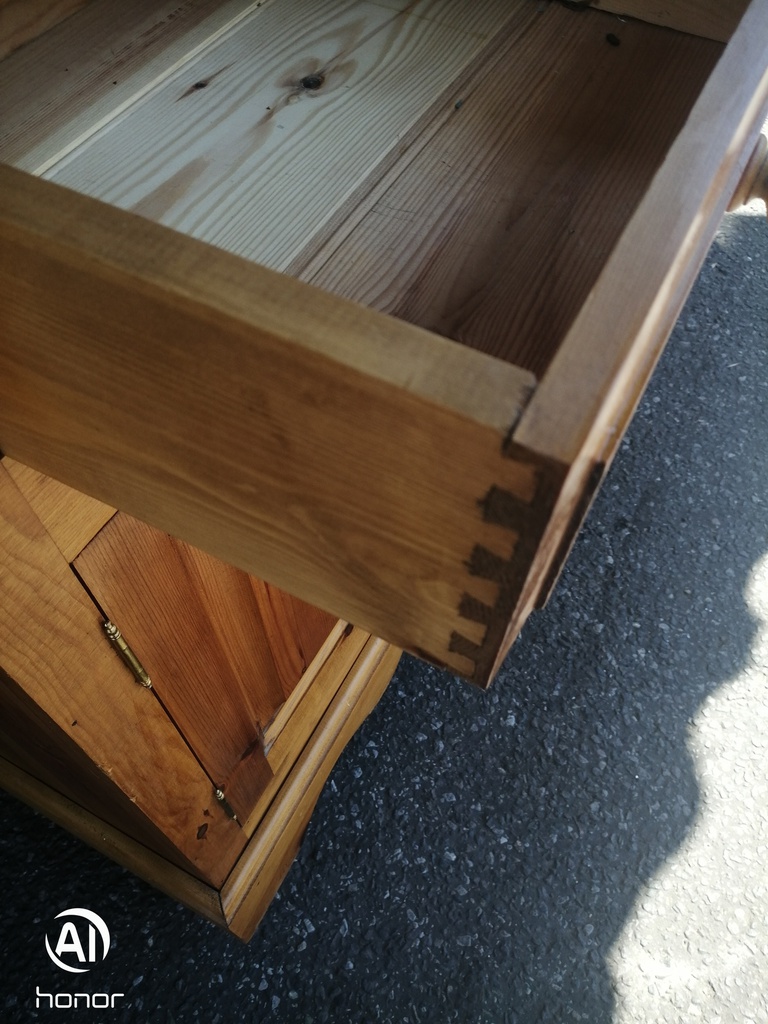 Large Rustic Pine Dresser