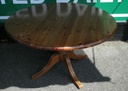 3ft9" DUCAL Round Pine Table