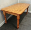 6FT PINE DINING TABLE