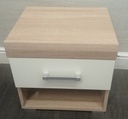 Single modern bedside unit