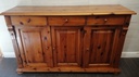 Large Solid Pine Sideboard