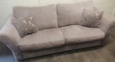 THREE SEATER GREY SOFA FROM FURNITURE VILLAGE