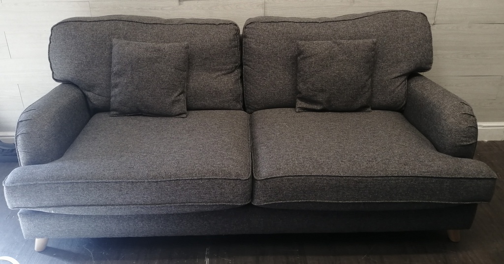 Lovley grey two seater sofa