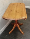 Pine drop leaf table