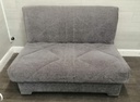 Futon Style Grey Sofa Bed