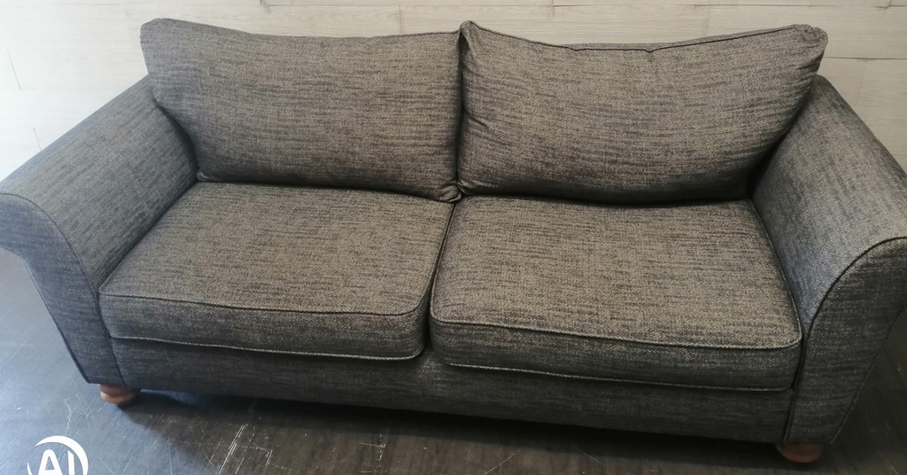 Lovely modern grey sofa &amp; armchair &amp; footstool set from Next suite