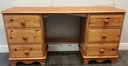 Pine Six Drawer Dressing Table / Desk By LoveLace