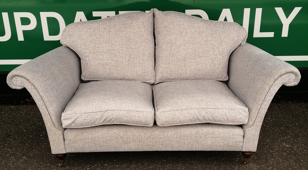 Lovely modern light grey sofa