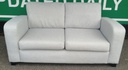 LOVELY DFS GREY 2 SEATER SOFA