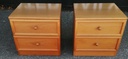 PAIR G PLAN RETRO TEAK BEDSIDE CHESTS