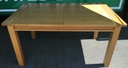 QUALITY OAK EXTENDING DINING TABLE