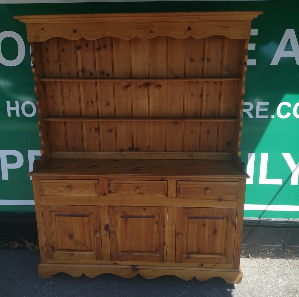 Large Rustic Pine Dresser