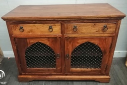 [HF17971] QUALITY SOLID SHEESHAM WOOD SIDEBOARD