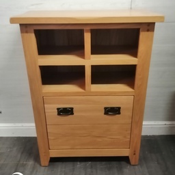 [HF18160] NEAT OAK  SHOE CUPBOARD /SIDEBOARD/ CONSOLE