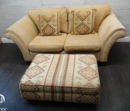 [HF18215] BARGAIN Sofa  &amp; Footstool Set