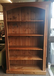 [HF18429] LARGE SOLID PINE BOOKCASE