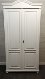 [HF18464] Lovely Old Pine Double Knock Down Wardrobe