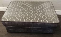 [HF18658] lovely grey coffee table footstool