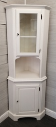 [HF18671] DUCAL PAINTED WHITE CORNER UNIT