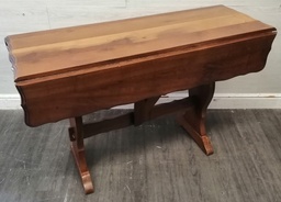 [HF18915] NARROW VINTAGE DROP LEAF DINING TABLE